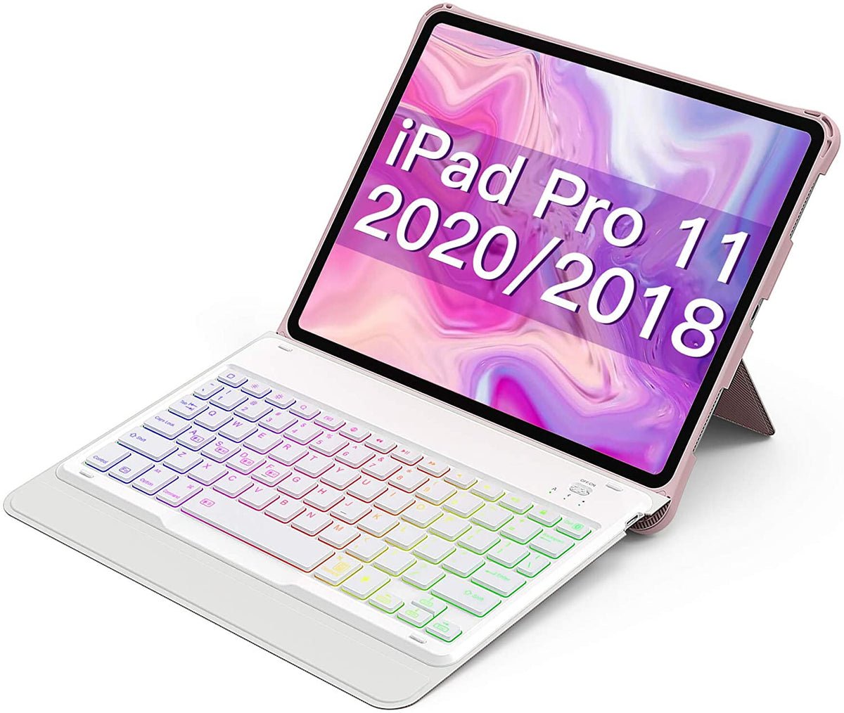 iPad Pro 12.9 2020 ケース 2020発売適用　ピンク