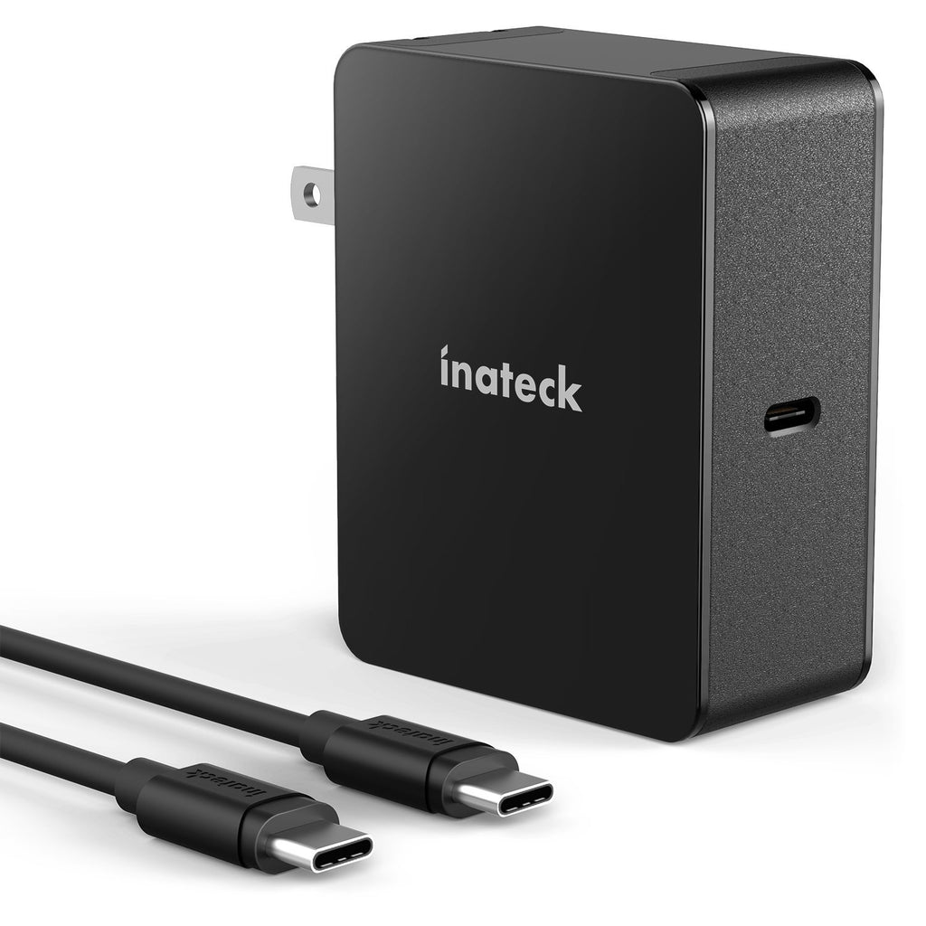 Inateck 45W USB C充電器、折りたたみ式プラグとタイプCケーブル付き, UCC1002-BK - Inateckバックパックジャパン