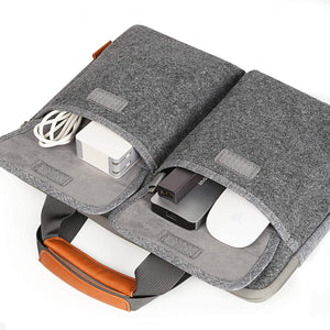 13-13.3インチ MacBook Pro/Air/Surface Laptop ラップトップスリーブケース　LB02001，dark gray - Inateckバックパックジャパン