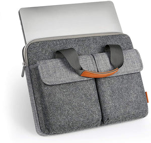 13-13.3インチ MacBook Pro/Air/Surface Laptop ラップトップスリーブケース　LB02001，dark gray - Inateckバックパックジャパン