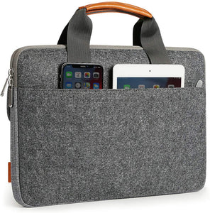 13-13.3インチ MacBook Pro/Air/Surface Laptop ラップトップスリーブケース　LB02001，dark gray - Inateckバックパックジャパン