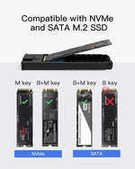 画像をギャラリービューアに読み込む, M.2 SSD ケース、NVME SSD ケース、FE2027 - Inateckバックパックジャパン
