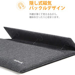 画像をギャラリービューアに読み込む, 12.3-13インチ MacBook Air/Pro Surface Pro X/7/6/5/4/3  12.9 iPad Pro、XPS ラップトップスリーブ LC1303 dark gray - Inateckバックパックジャパン
