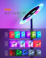 画像をギャラリービューアに読み込む, LEDフロアランプRGB明るさと色温度調整可能 リモコン付き リビングルーム、書斎、バー、カフェ 多色変更モード LP03009,black - Inateckバックパックジャパン

