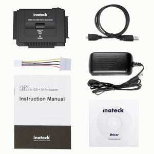 Inateck HDD/SSD用 SATA&IDE-USB3.0変換アダプタ UA2001 - Inateckバックパックジャパン
