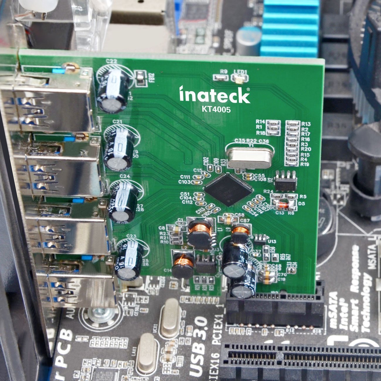 Inateck USB3.0増設ボード 4ポート 追加電源不要 - Inateckバックパックジャパン
