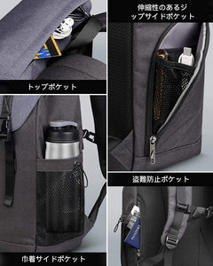 25L   リュック ラップトップ バックパック 通勤 旅行 通学  撥水加工 BP01005_blackBlue - Inateckバックパックジャパン