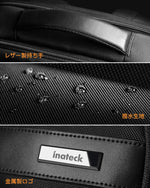 画像をギャラリービューアに読み込む, 25L ビジネスリュック 15.6インチ バックパック通勤 出張 用 ラップトップ大容量 YKKジッパー 軽い贅沢 BP02004, Black - Inateckバックパックジャパン
