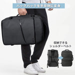 画像をギャラリービューアに読み込む, 30L 15.6インチラップトップ ビジネ スラベルバックパックBP03002，black - Inateckバックパックジャパン
