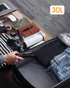 30L 15.6インチラップトップ ビジネ スラベルバックパックBP03002，gray - Inateckバックパックジャパン