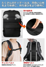 画像をギャラリービューアに読み込む, 30L 15.6インチラップトップ ビジネ スラベルバックパックBP03002，gray - Inateckバックパックジャパン
