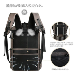 15.6インチ ラップトップバックパック USB充電ポート付き 撥水加工　CB1001，brown - Inateckバックパックジャパン