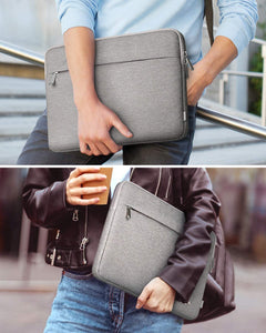 13インチMacBook Pro /Air/12.3インチSurface Pro ラップトップスリーブ LB01004-13SL，gray - Inateckバックパックジャパン