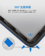 画像をギャラリービューアに読み込む, 13インチ /13インチ New MacBook Pro 2020-2016/Surface Pro X/7/6/5/4/3/12.9 iPad Pro 2020-2018 対応 PCインナーバッグ LB01004-13L，blue - Inateckバックパックジャパン
