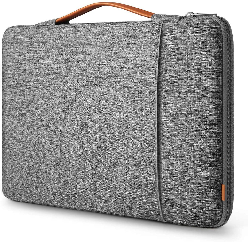 15.6インチ 360°超強保護 耐衝撃 ラップトップスリーブ キャリングケースPCバッグ LB02006-15，gray - Inateckバックパックジャパン