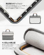 画像をギャラリービューアに読み込む, 13-13.3インチ MacBook Air/Pro Surface Pro X/7/6/5/4 /3 Surface Laptop/Surface Bookラップトップスリーブケース LB02008-13 gray - Inateckバックパックジャパン
