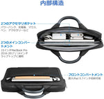 画像をギャラリービューアに読み込む, 13.5-15インチ Microsoft Surface Book/New MacBook Pro ハンドヘルドバッグ LB1406，black - Inateckバックパックジャパン
