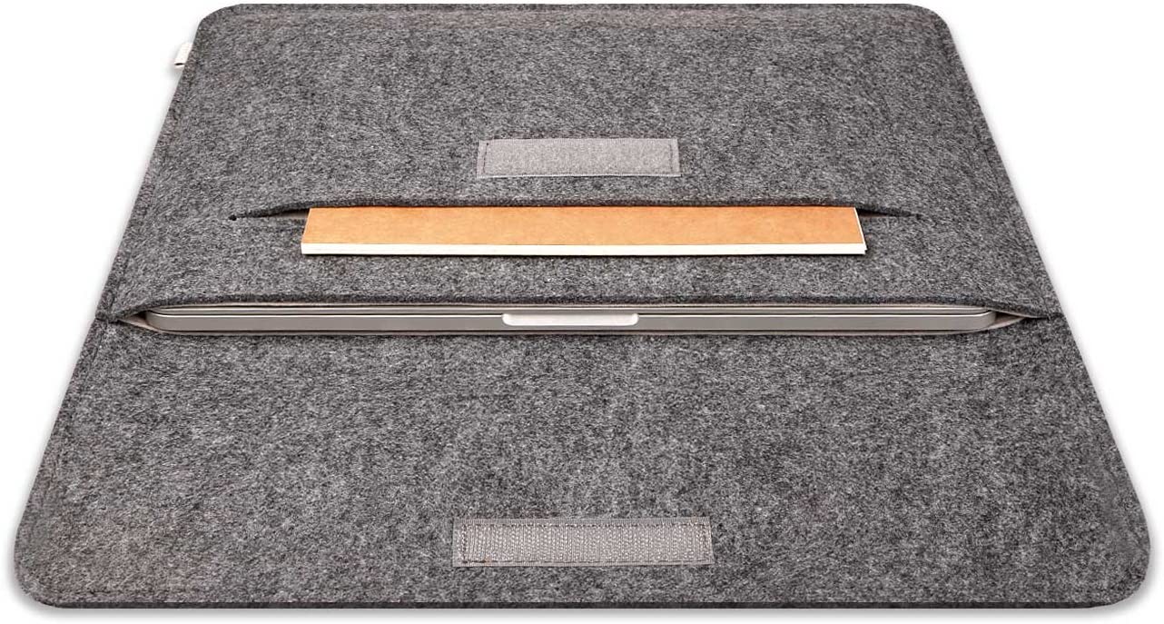 13.3インチ Macbook Air／MacBook Pro Retina /12.9 inch iPad Pro ラップトップスリーブ  MP1300，black - Inateckバックパックジャパン
