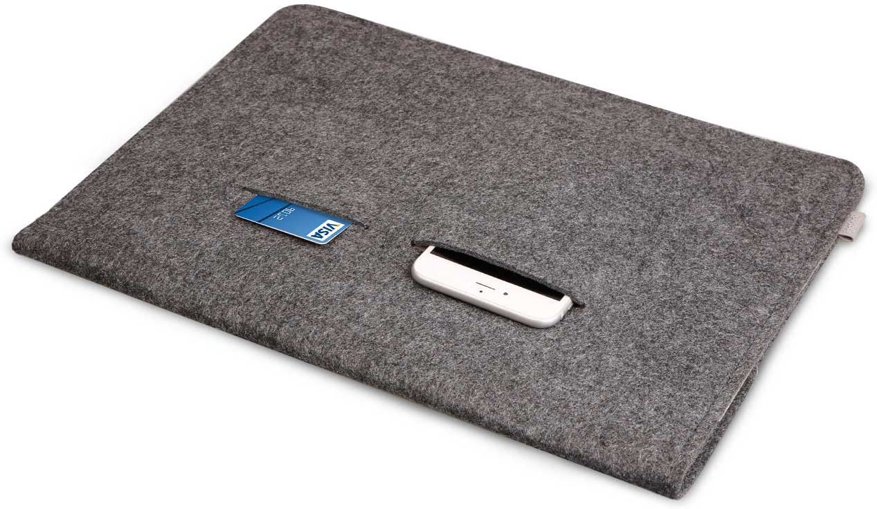 13.3インチ Macbook Air／MacBook Pro Retina /12.9 inch iPad Pro ラップトップスリーブ  MP1300，black - Inateckバックパックジャパン