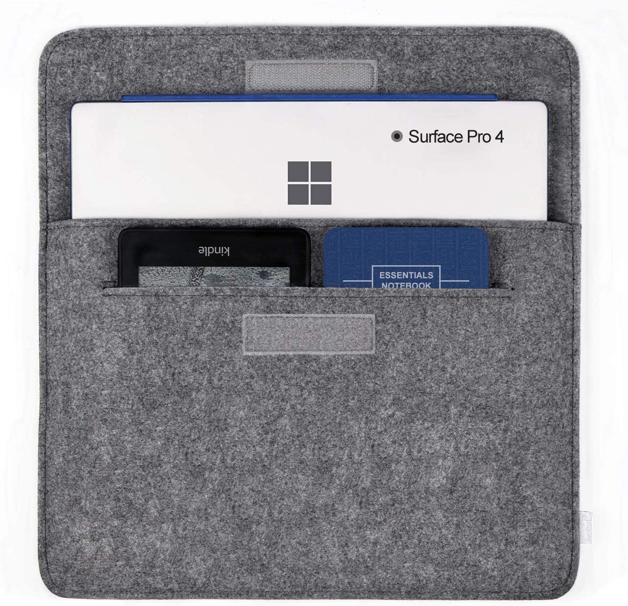 12.9-13インチMacBook Air/Pro/Surface Pro/ iPad pro ラップトップスリーブ SP1003, dark gray - Inateckバックパックジャパン