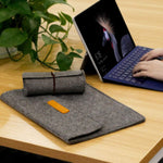 画像をギャラリービューアに読み込む, 12.9-13インチMacBook Air/Pro/Surface Pro/ iPad pro ラップトップスリーブ SP1003, dark gray - Inateckバックパックジャパン
