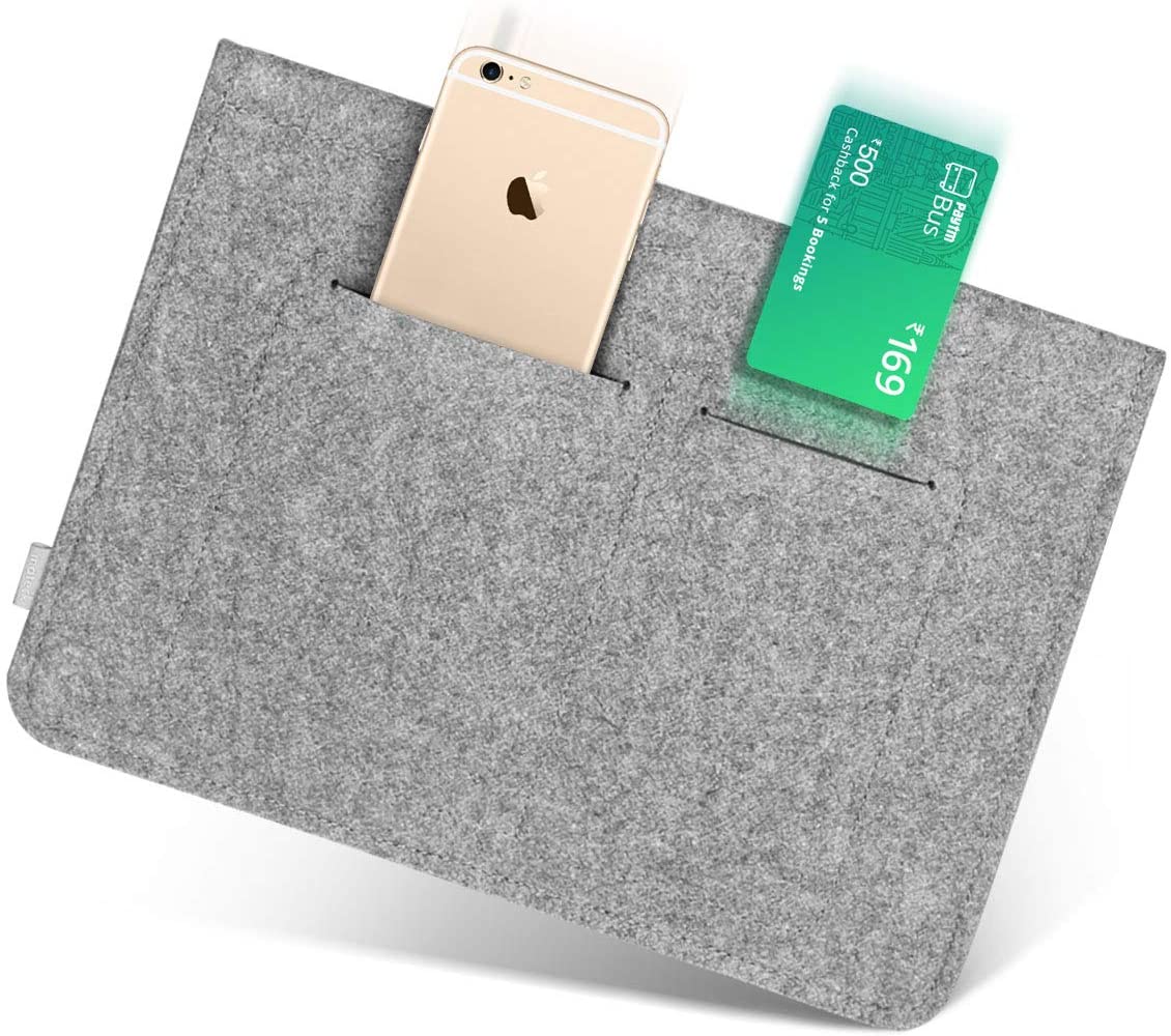 10-11インチ iPad Pro／ Surface Go／Galaxy Tab S ラップトップスリーブ TPB-IP，light gray - Inateckバックパックジャパン