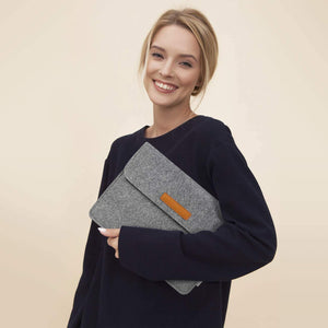 10-11インチ iPad Pro／ Surface Go／Galaxy Tab S ラップトップスリーブ TPB-IP，light gray - Inateckバックパックジャパン