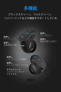 2.4GHz ワイヤレス フィンガープレゼンター 、PPT、Keynote、Googleスライド用リモート、15日間動作可能、充電式、WP2002 - Inateckバックパックジャパン