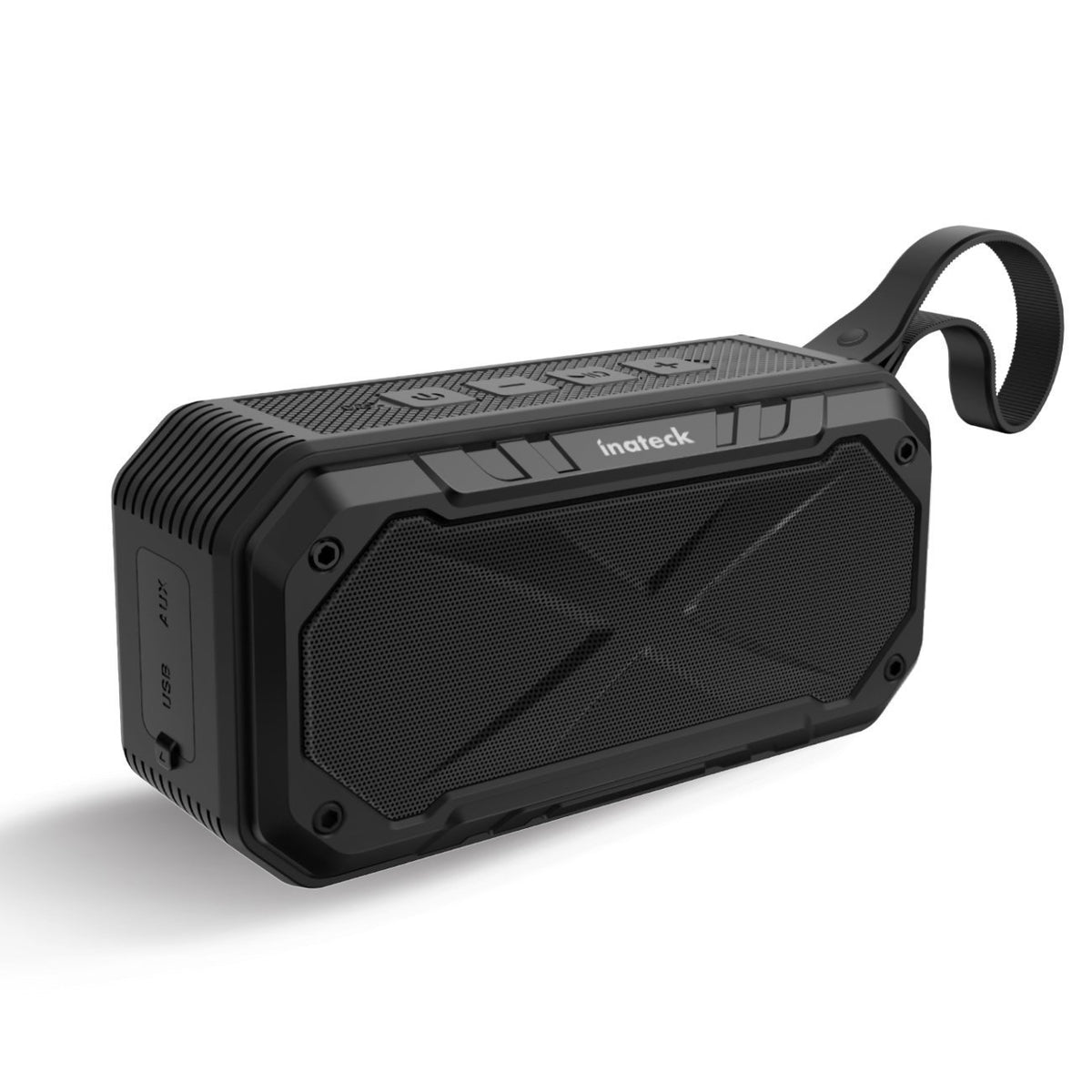 Inateckポータブル防水IPX 7および耐衝撃性のBluetoothスピーカー 5Wドライバ 最大17時間再生可能 iPhone、iPad