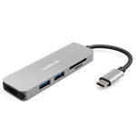 画像をギャラリービューアに読み込む, Inateck アルミ製 USB3.1 Gen1タイプCハブ/アダプタ，シルバー，TCH4001 - Inateckバックパックジャパン
