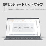 画像をギャラリービューアに読み込む, Inateck iPad 第6世代（2018）、第5世代（2017）、iPad Air 1用 キーボードカバー,ダークグレー、BK2003 - Inateckバックパックジャパン
