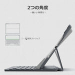 画像をギャラリービューアに読み込む, Inateck iPad 第6世代（2018）、第5世代（2017）、iPad Air 1用 キーボードカバー,ダークグレー、BK2003 - Inateckバックパックジャパン
