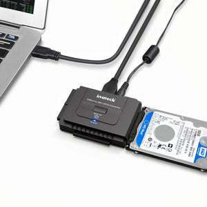 Inateck HDD/SSD用 SATA&IDE-USB3.0変換アダプタ UA2001 - Inateckバックパックジャパン