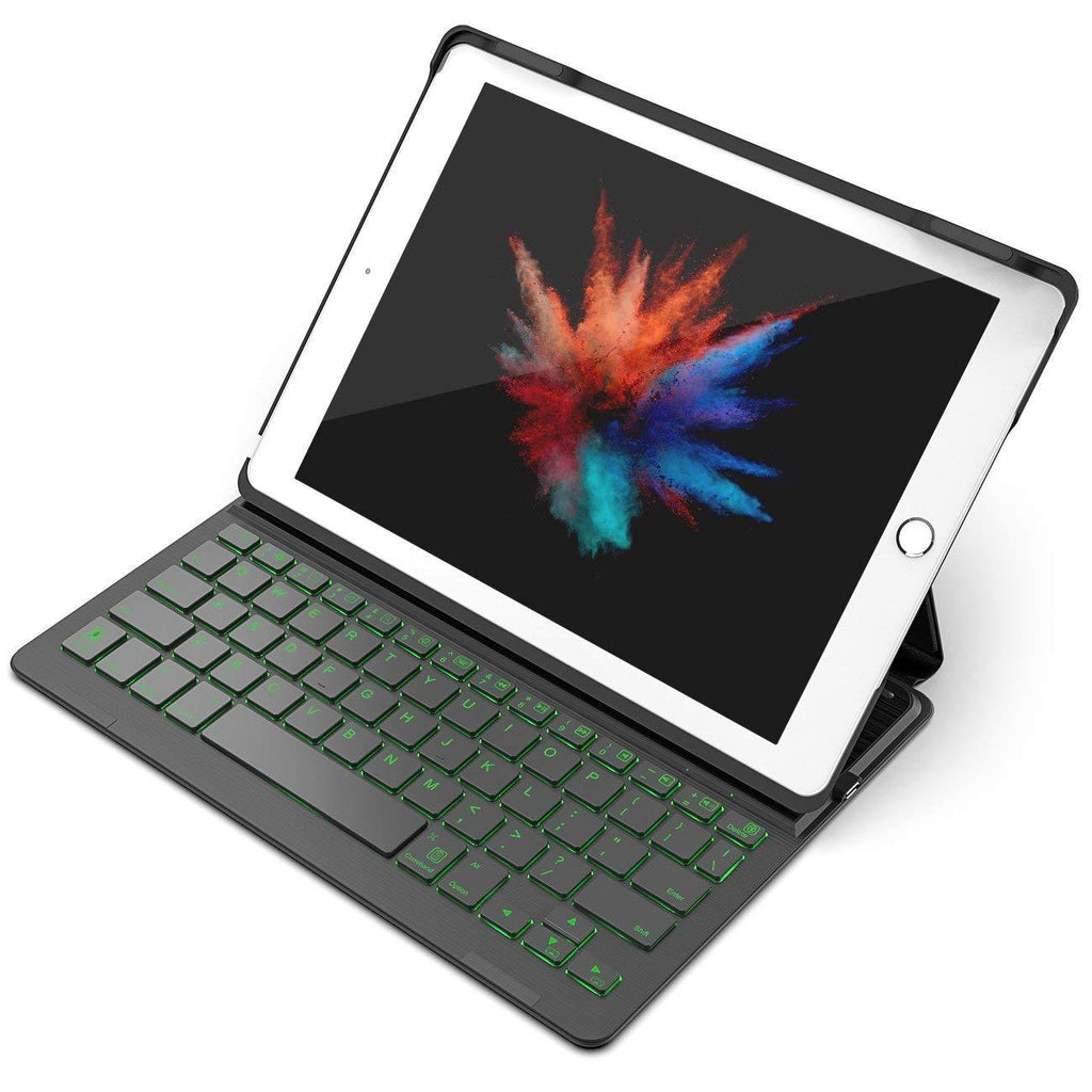 Inateck バックライト付きiPadキーボードカバー, ブラック, KB02002 - Inateckバックパックジャパン