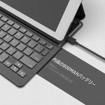 画像をギャラリービューアに読み込む, Inateck バックライト付きiPadキーボードカバー, ブラック, KB02002 - Inateckバックパックジャパン
