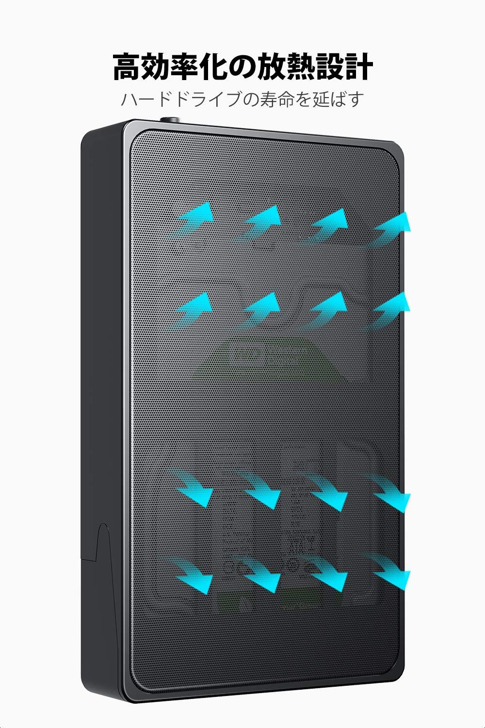 Inateck メッシュHDDケース、3.5インチ、UASP対応、SA01003 - Inateckバックパックジャパン